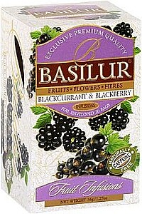 Basilur Fruit Blackcurrant & Blackberry obal 20x1,8g
