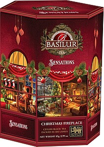 BASILUR Sensations vianočný papier na krb 85g