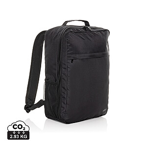 Batoh na 15,6" notebook Swiss Peak z RPET AWARE™, čierna