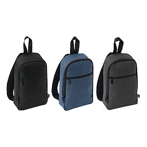 Batoh na jedno rameno, černá