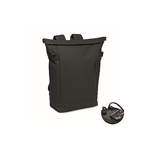 Batoh na kolo z PU, 20L, černá