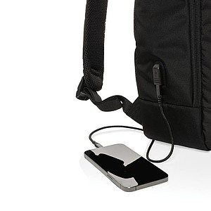 Batoh na notebook s USB prostupem