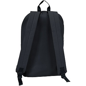 Batoh na notebook s velkou přední kapsou, černá
