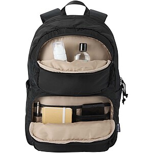 Batoh na notebook velikosti 15,6” z recyklovaného GRS, černá