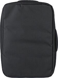 Batoh na notebook z polyesteru, čierna