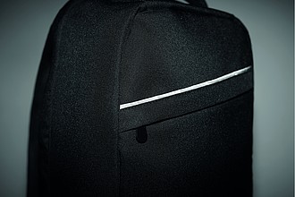Batoh s kapsou na laptop, bezpečný skrytý zip