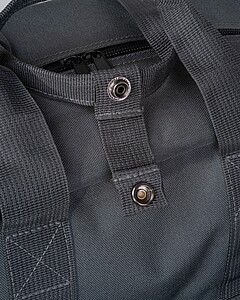 Batoh z polyesteru, šedá