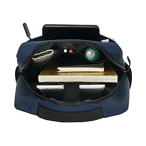 Batoh z polyesteru, tmavě modrá