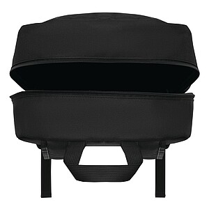 Batoh z recyklovaného polyesteru, černá