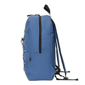 Batoh z recyklovaného polyesteru, tmavě modrá