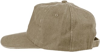Bavlněná kšiltovka, hnědá