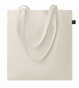 Bavlněná nákupní taška s dlouhými uchy - eko tašky s potiskem
