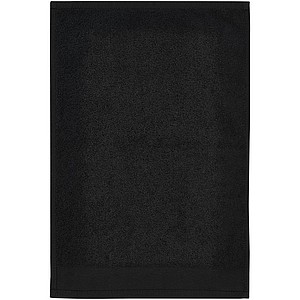 Bavlněný ručník 30x50cm, 550 g/m2, černý