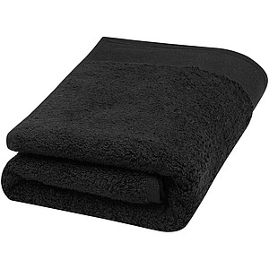 Bavlněný ručník 50x100cm, 550 g/m2, černý