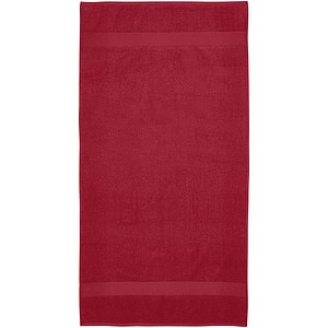 Bavlněný ručník 70x140cm, 450 g/m2, červený
