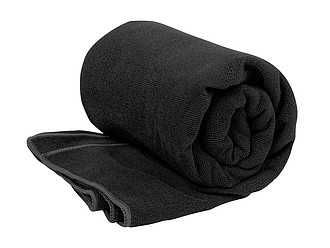 Bayalax velký ručník z mikrovlákna, 310g/m2, černý