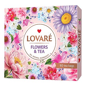 BERVANGOL Portfolio Flowers & Tea Collection 102,5g (60 sáčků, kolekce čajů)