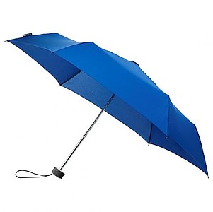 BESIR Skládací ultra lehký deštník s odlehčenou konstrukcí, tmavě modrá - reklamní deštníky