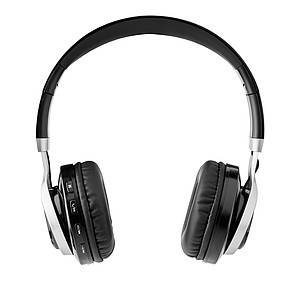 Bezdrátová bluetooth sluchátka, černá