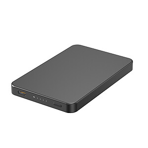 Bezdrátová magnetická powerbanka Urban Vitamin Marin 5000mAh, černá