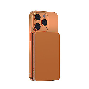 Bezdrátová magnetická powerbanka Urban Vitamin Marin 5000mAh, oranžová