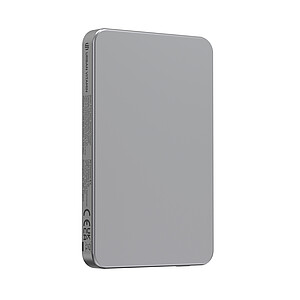 Bezdrátová magnetická powerbanka Urban Vitamin Marin 5000mAh, stříbrná