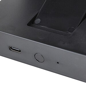 Bezdrátová nabíječka 3 v 1, černá