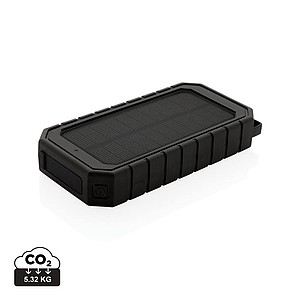 Bezdrátově nabíjecí powerbanka 10000mAh se solárním panelem