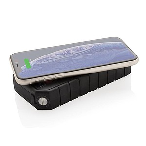 Bezdrátově nabíjecí powerbanka 10000mAh se solárním panelem