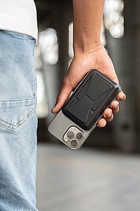 Bezdrátově nabíjecí powerbanka, 10000mAh