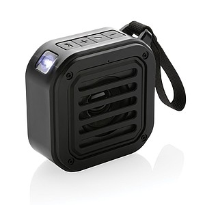 Bezdrátový repráček s LED světlem a solárním panelem