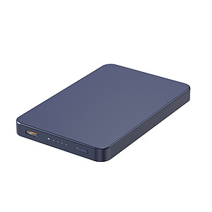 Bezdrôtová magnetická powerbanka Urban Vitamin Marin 5000mAh, svetlo námornícka modrá