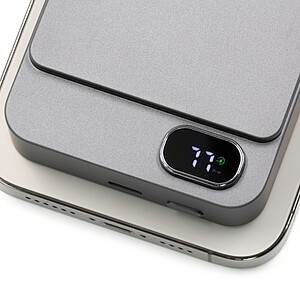 Bezdrôtová powerbanka Brandcharger Powerwave 10000, gun metal