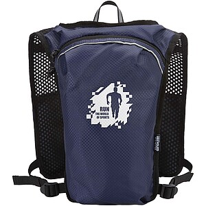 Běžecká vesta s hydratačním vakem, námořní modrá