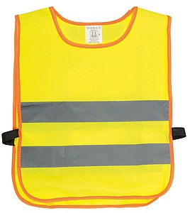 Bezpečnostní vesta pro děti - reflexní vesta s potiskem