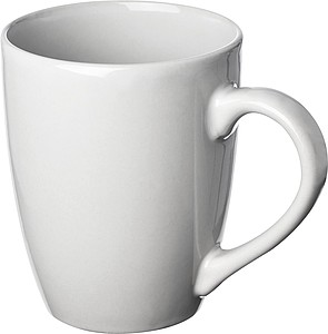 Biely keramický hrnček o objeme 300 ml