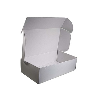 Bílá krabice, rozměr 350x200x100 mm - dárkové krabičky s potiskem