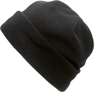 BLANC Zimná fleecová čiapka, čierna