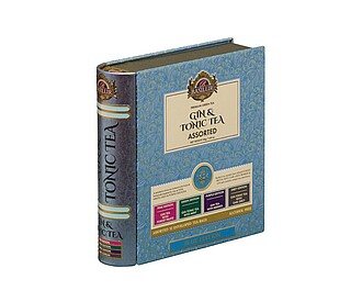 BLUBOK BASILUR Gin & Tonic Tea Blue Book Assorted plech 32 x 1,5 g