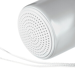 Bluetooth reproduktor z recyklovaného materiálu, biela