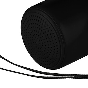 Bluetooth reproduktor z recyklovaného materiálu, černá