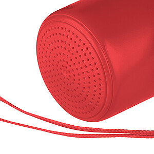 Bluetooth reproduktor z recyklovaného materiálu, červená