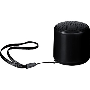 Bluetooth reproduktor z recyklovaného materiálu, čierna