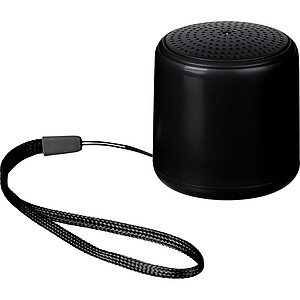Bluetooth reproduktor z recyklovaného materiálu, čierna