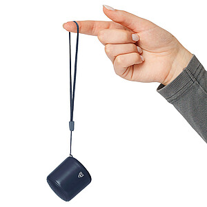 Bluetooth reproduktor z recyklovaného materiálu, tmavě modrá