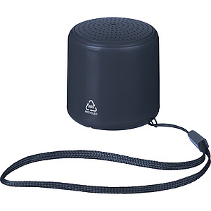 Bluetooth reproduktor z recyklovaného materiálu, tmavě modrá