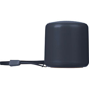 Bluetooth reproduktor z recyklovaného materiálu, tmavě modrá