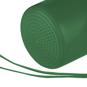 Bluetooth reproduktor z recyklovaného materiálu, tmavě zelená