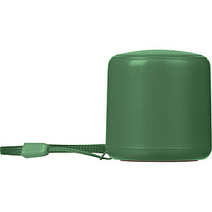 Bluetooth reproduktor z recyklovaného materiálu, tmavě zelená