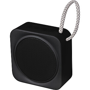 Bluetooth reproduktor z recyklovaných materiálov, čierna